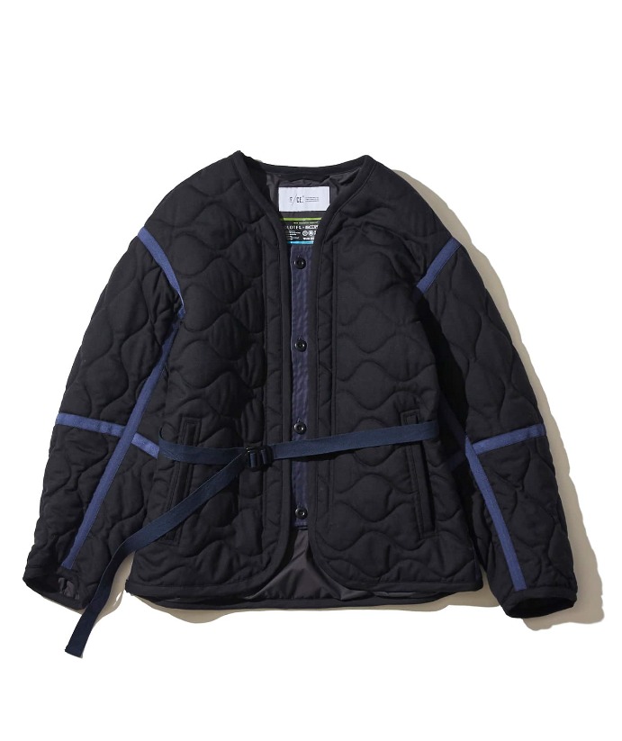 F/CE. wool quilt liner jacket