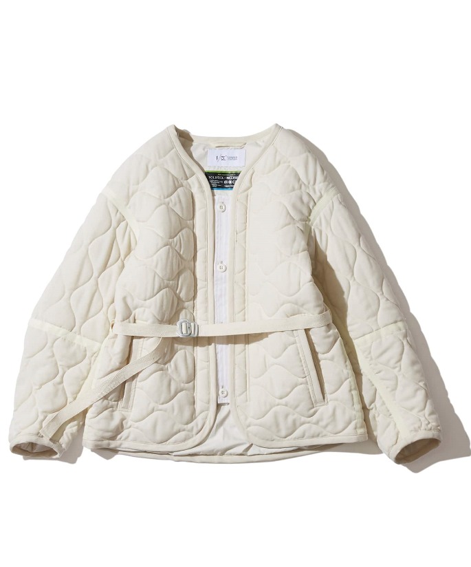 F/CE. wool quilt liner jacket